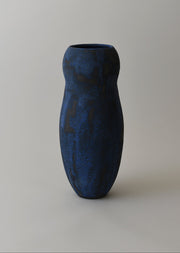 Figure Vase no. 2 in Brushed Cobalt - Victoria Morris